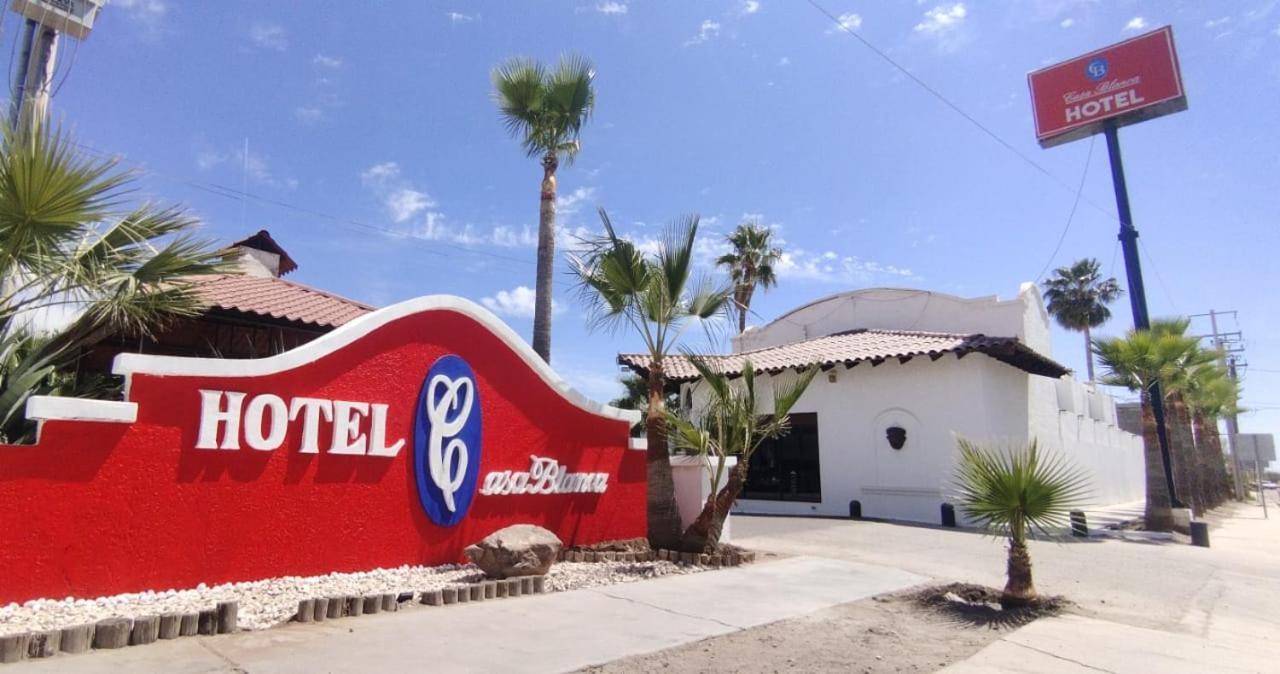 Hotel Casa Blanca Heroica Caborca エクステリア 写真